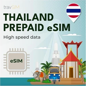 eSIM Thailand, Unlimited Data, 30 Days, 5G - Zdjęcie 1 z 6