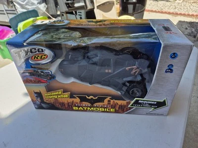 H0061 Tyco RC Remote Control Batmobile Approx 10-12 Inch Batman Car - Image 1 of 4