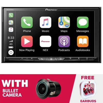 Pioneer AVH-W4500NEX 7" Double-DIN Multimedia DVD Receiver with Bullet Camera - Image 1 of 4
