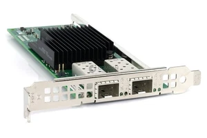 Y5M7N DELL INTEL X710-DA2 10GB DUAL PORT SFP+ PCI-E NETWORK CARD - Picture 1 of 7