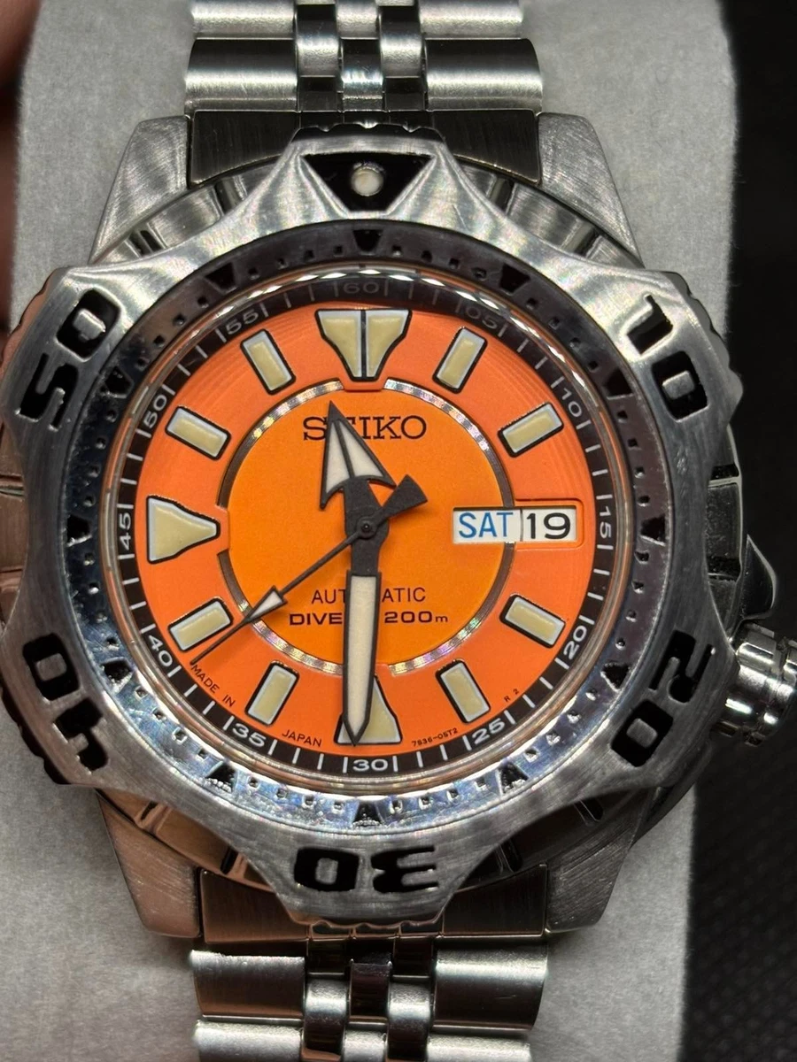 Seiko Diver 20 ATM Mechanical Automatic Wristwatches for sale | eBay