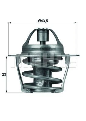 MAHLE TX 61 83 THERMOSTAT COOLANT - Image 1 of 2