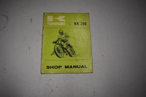 Genuine Kawasaki Service Manual 1973 73 1974 74 KX250 KX 250  - Bild 1 von 5