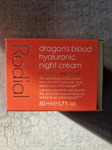 RODIAL Dragons Blood Hyaluronic Night Cream - 50ml New Boxed RRP £85 - Picture 1 of 6