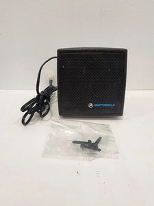 MOTOROLA HSN6001B ZEWNĘTRZNY DWUKIERUNKOWY GŁOŚNIK RADIOWY Z UCHWYTEM CIĘTY DRUTEM - Zdjęcie 1 z 7