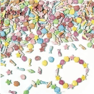 Mini-Perlen „Strand Meer“ Kinder Basteln Schmuck Ketten Armbändern 400 Stück - Bild 1 von 5