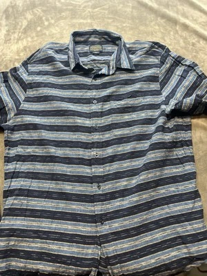 Pendleton Men's Denim Button Down Front Pocket Shirt 2XL Aztec Collar southwest - Image 1 of 4