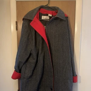 HERMAN KAY VINTAGE WOMEN SIZE X-Large  WOOL BLEND COAT - Picture 1 of 5