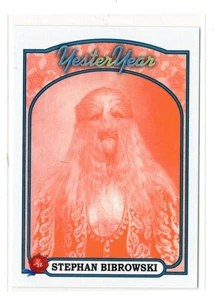 2025 HA Historic Autographs YesterYear 2 Stephan Bibrowski Design 1 RED #107 /80 - Picture 1 of 1