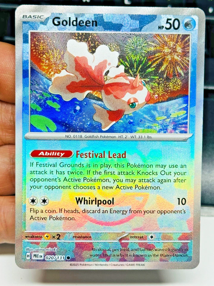 Pokemon SV Prismatic Evolutions Pokeball & Master Ball Reverse 1-131 You PICK! - Image 1 of 1