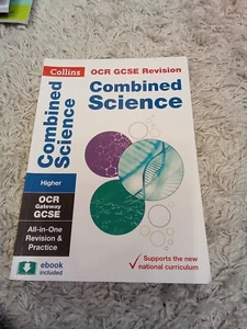 OCR Combined Science GCSE- Higher- All in One Revision and Practice -Collins - Picture 1 of 4