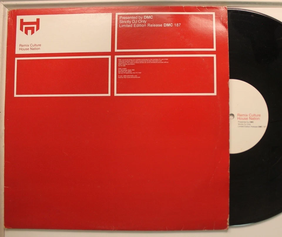 V/A (Veronica/Savage Garden/Tyree) 12" Remix Culture House Nation 187 On Dmc Foto 1 de 1