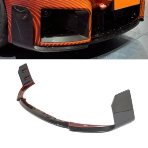 Echt Carbon Frontlippe Stoßstange Spoiler Splitter passend für BMW G87 M2 Coupe 2022-24 - Bild 1 von 7