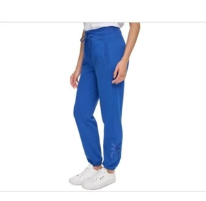 Calvin Klein Performance Womens Jogger Pants - mazarine blue /Size Large - Picture 1 of 6