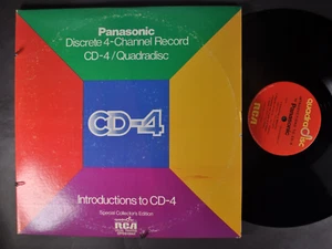 INTRODUCTIONS TO CD-4 BY PANASONIC QUADRADISC 2LP DPD2 2-0O44 M/NM - Picture 1 of 4