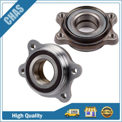 Par (2) Módulo de cojinete de cubo de rueda delantera trasera para Audi A6 A8 Quattro R8 2007-2009 Foto 1 de 4