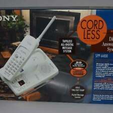 New Home Sony cordless telephone & digital answering system Spp-A400 phone
