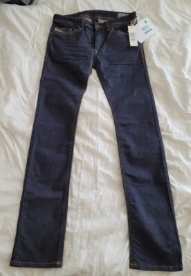 Diesel Thanaz Slim - Pantalones de mezclilla ajustados elásticos para niño talla 12Y Foto 1 de 3