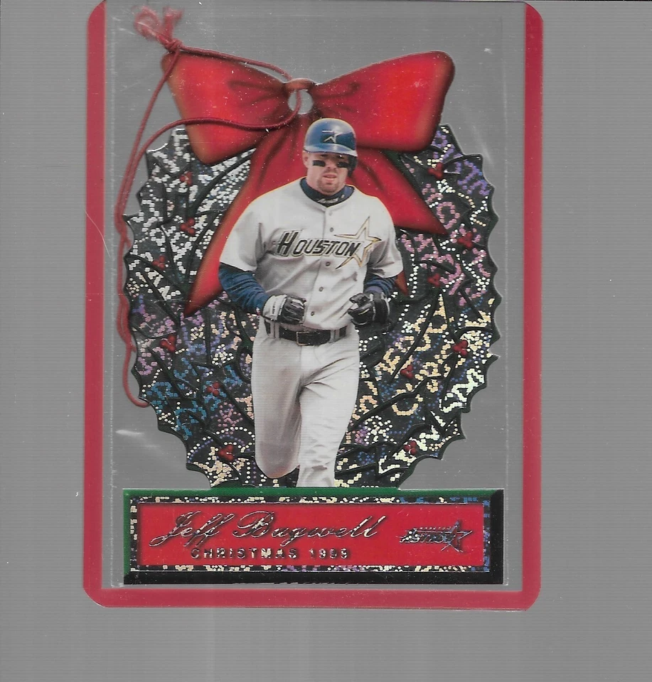 1999 PACIFIC BASEBALL CHRISTMAS ORNAMENT JEFF BAGWELL #10 - Image 1 of 1