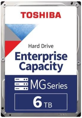 Enterprise MG Series 3.5" Internal Hard Drive SATA 6GB/s 6TB 7200RPM MG08ADA600E - Image 1 of 2