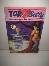 TOR LOVE BETTY #1 Bettie Page Tor Johnson Mitch O'Connell Art Fantagraphics 1991