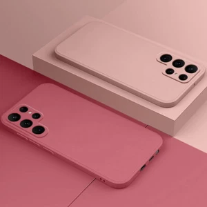 Case For Samsung S25 Ultra S24 S23 A56 A36 A16 A15 Liquid Silicone Soft Cover - Picture 1 of 21