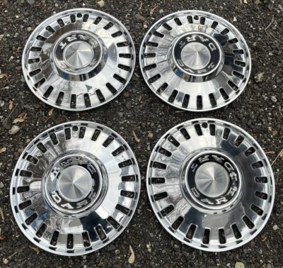Juego de 4 cubiertas de rueda tapacubos vintage OEM 1963-1964 Dodge Dart 13" Foto 1 de 4