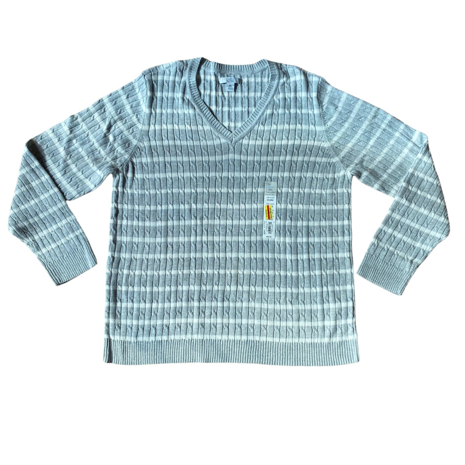 Kohls Classic Cable Knit Sweater Womens 