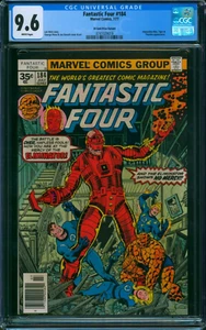 Fantastic Four #184 ⭐ 35 CENT PREISVARIANTE - SELTEN! ⭐ CGC 9.6 Marvel Comic 1977 - Bild 1 von 2