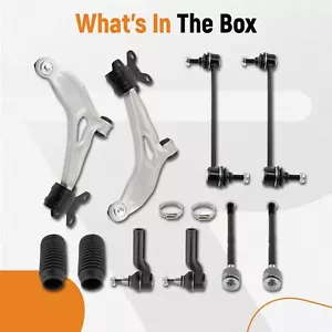 10x Front Control Arms Ball Joints Tie Rods End Kit For Ford C-Max 2013-2018 - Bild 1 von 12