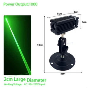 AC100-240V 2cm Fat Beam Green Laser Pointer Landmark Signal Light - Picture 1 of 10