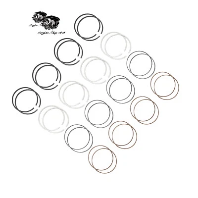 Piston Rings Set Fit For 2005-2008 Audi A4B7 Quattro R8 BNS 4.2L 077198151J STD - Image 1 of 4