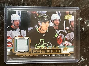 WYATT JOHNSTON Imagery ROOKIES PATCH /75 2022-23 Premier RC UD 22/23 - Bild 1 von 2