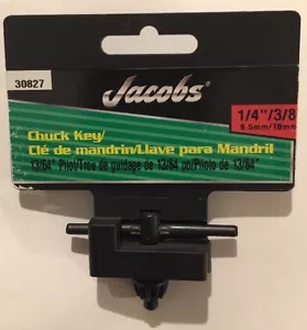 NUEVO - Llave de mandril de taladro Jacobs 30827 1/4""/3/8"" - 6,5 mm/10 mm - Imagen 1 de 4