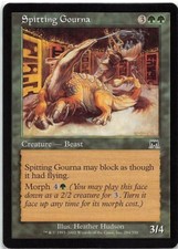 Spitting Gourna *PLAYSET* Magic MtG x4 Onslaught SP