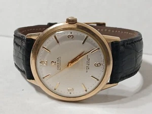 Vtg. Omega Automatic 10k G.F/SS Men Watch NABISCO Safe Driver 15 Years "Cal 550" - Picture 1 of 12