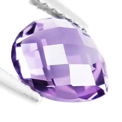 Amatista Impecable 1.87ct AAA Color Azul Violeta 100% Tierra Natural Extraída Brasil Foto 1 de 4
