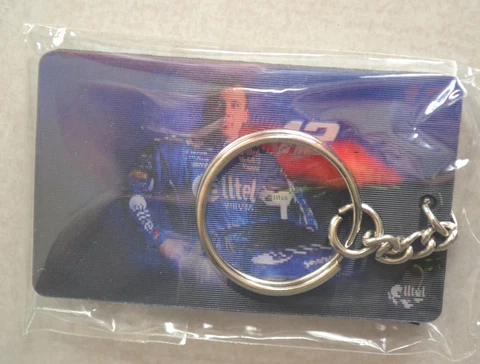 Ryan Newman NASCAR #12 Holographic Keyring Keychain, Alltel LG, New & Sealed! Cover