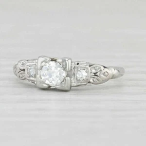 Anillo de compromiso de diseñador 2,25 quilates redondo moissanita sólido oro... - Imagen 1 de 5