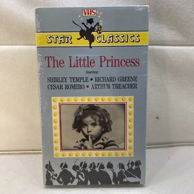 The little princess with Shirley Temple (1985 Star Classics VHS ) Sealed - Image 1 of 4