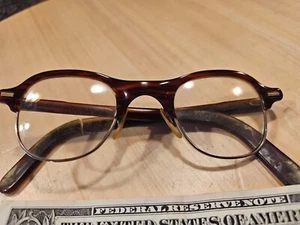 Vintage SHURON Brille Eye Glasses mit Etui Schildpatt - Bild 1 von 19