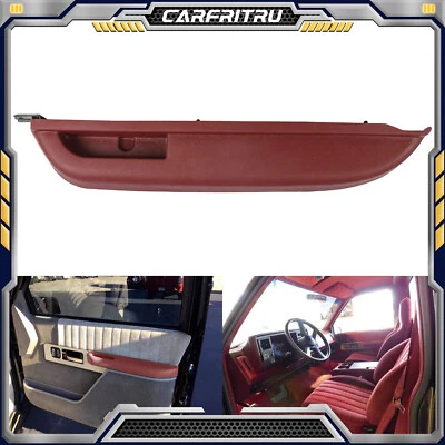Front Right Door Armrest Red 15691218 For Chevrolet C3500 & GMC Yukon 1990-1994 — 第 1/4 张图片