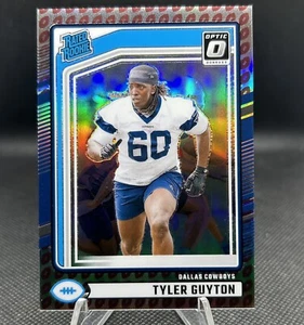 2024 Panini Donruss - Rated Rookie Tyler Guyton #400 Optic Preview Football - Picture 1 of 3
