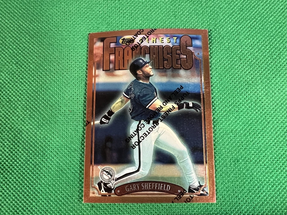 1996 Finest #B309 Gary Sheffield B Florida Marlins - Image 1 of 1
