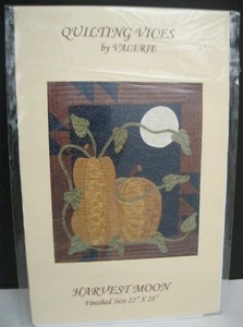 QUILTING VICES BY VALERIE HARVEST MOON BEAUTIFUL PUMPKIN MOON PATTERN NEW!! - Picture 1 of 2