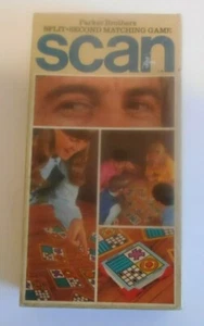 Scan Parker Brothers Split Second Matching Card Game 1970 Vintage #750 komplett GC - Bild 1 von 7