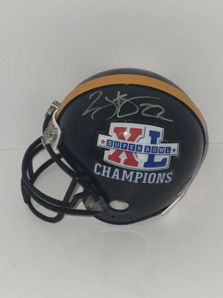 ПОДПИСАННЫЙ DUCE STALEY СУПЕРКУБОК PITTSBURGH STEELERS XL ЧЕМПИОНЫ МИНИ ШЛЕМ IMPERFEC - Изображение 1 из 2