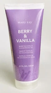 New & Sealed Mary Kay Berry & Vanilla Scented Shower Gel 6.7 fl oz Fast Ship - Picture 1 of 2