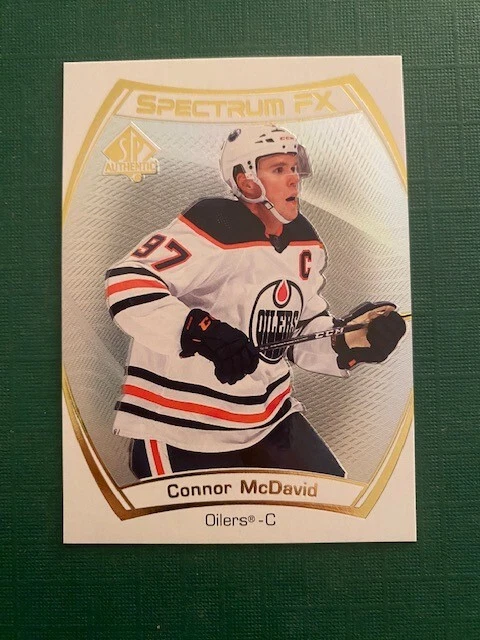 2021-22 SP Authentic Connor McDavid Spectrum FX #S-1 Oilers - Image 1 of 2