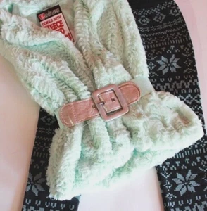 Beautees Mädchen 2-teiliges Set Größe 6 grün Kunstfell Weste und Leggings neu mit Etikett - Bild 1 von 9